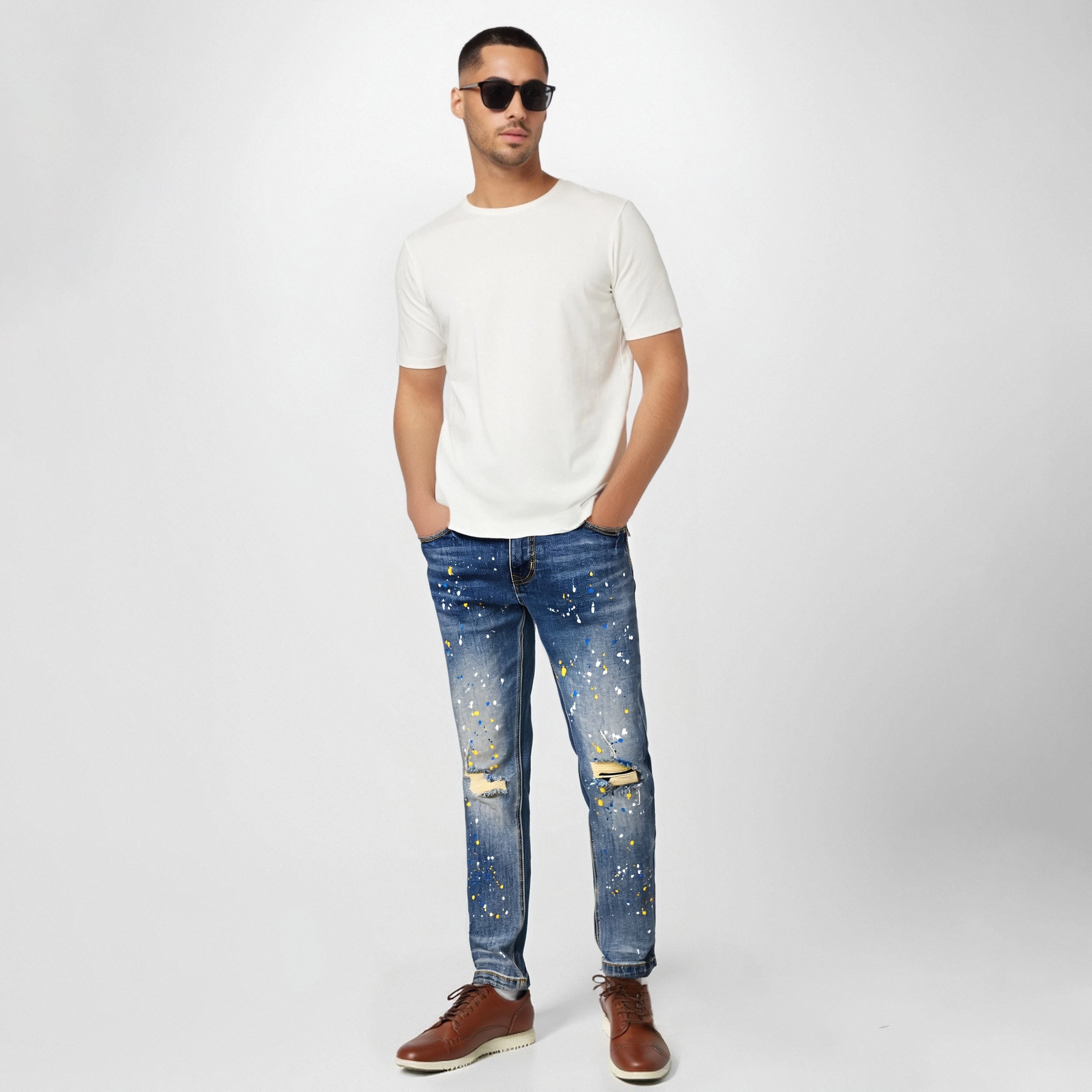Maserati baggy jeans