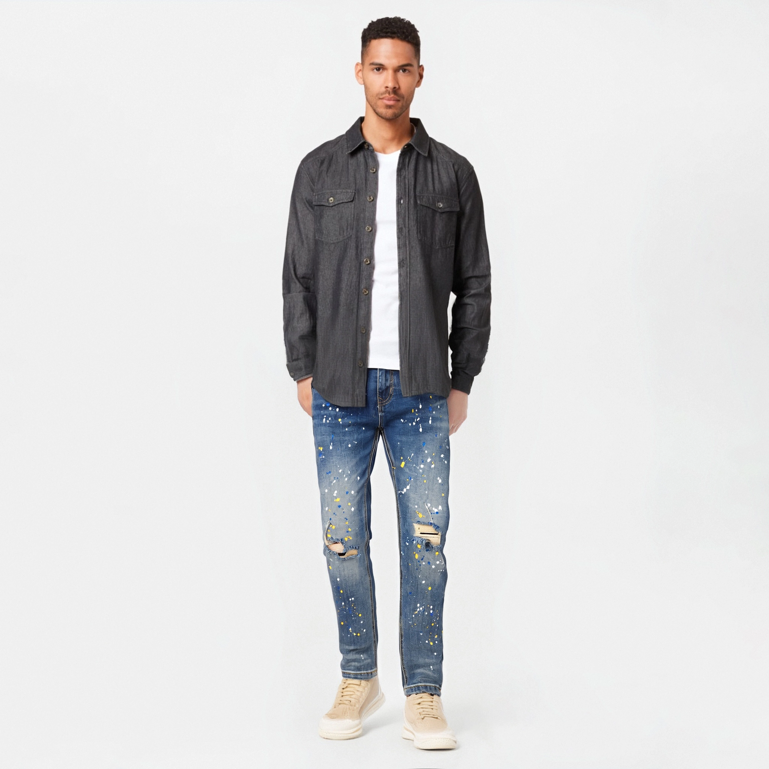Maserati baggy jeans
