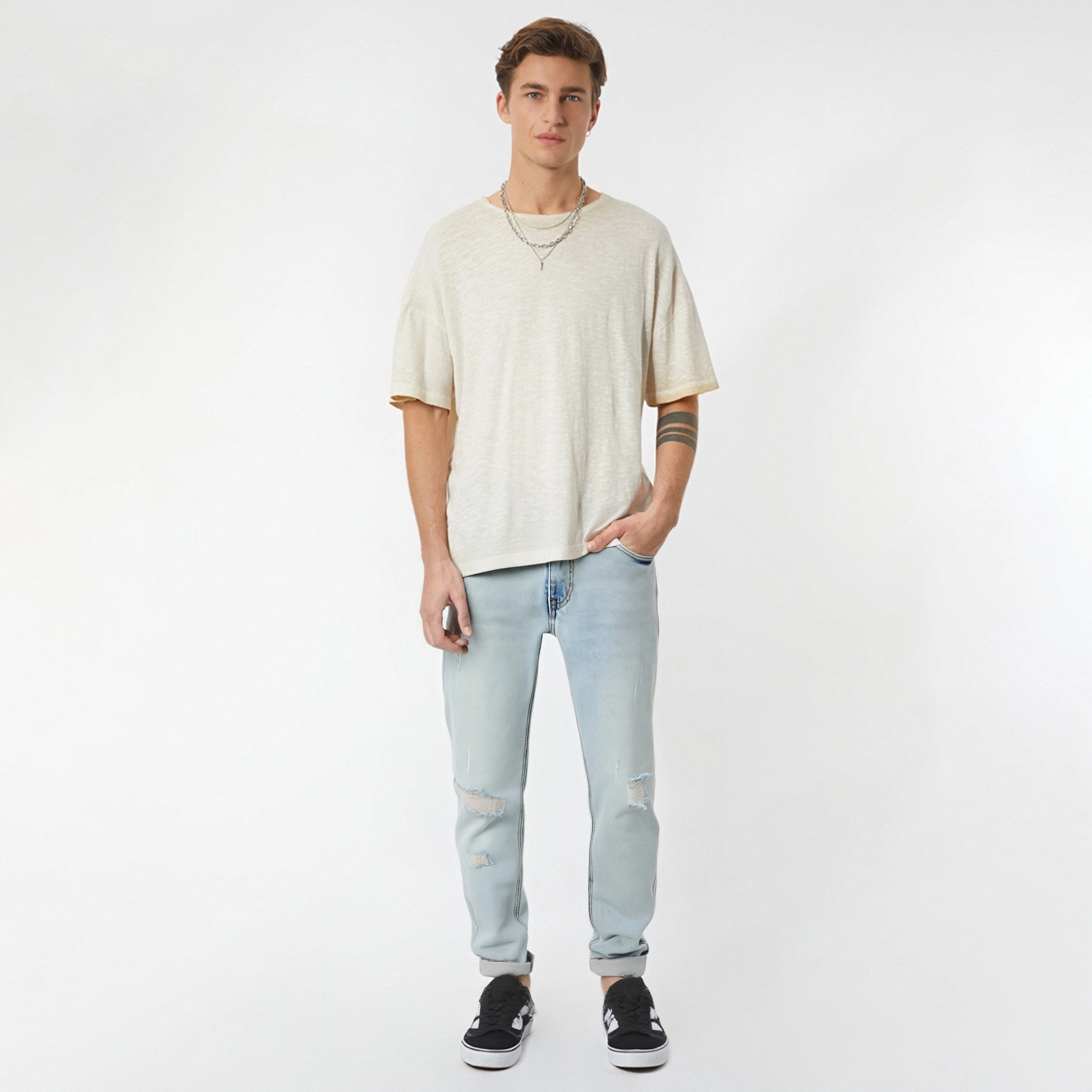 Maserati baggy jeans