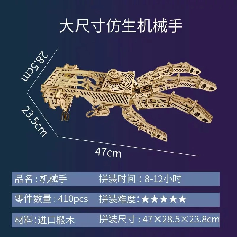 萌吉码 维修机械爪 其他拼装模型