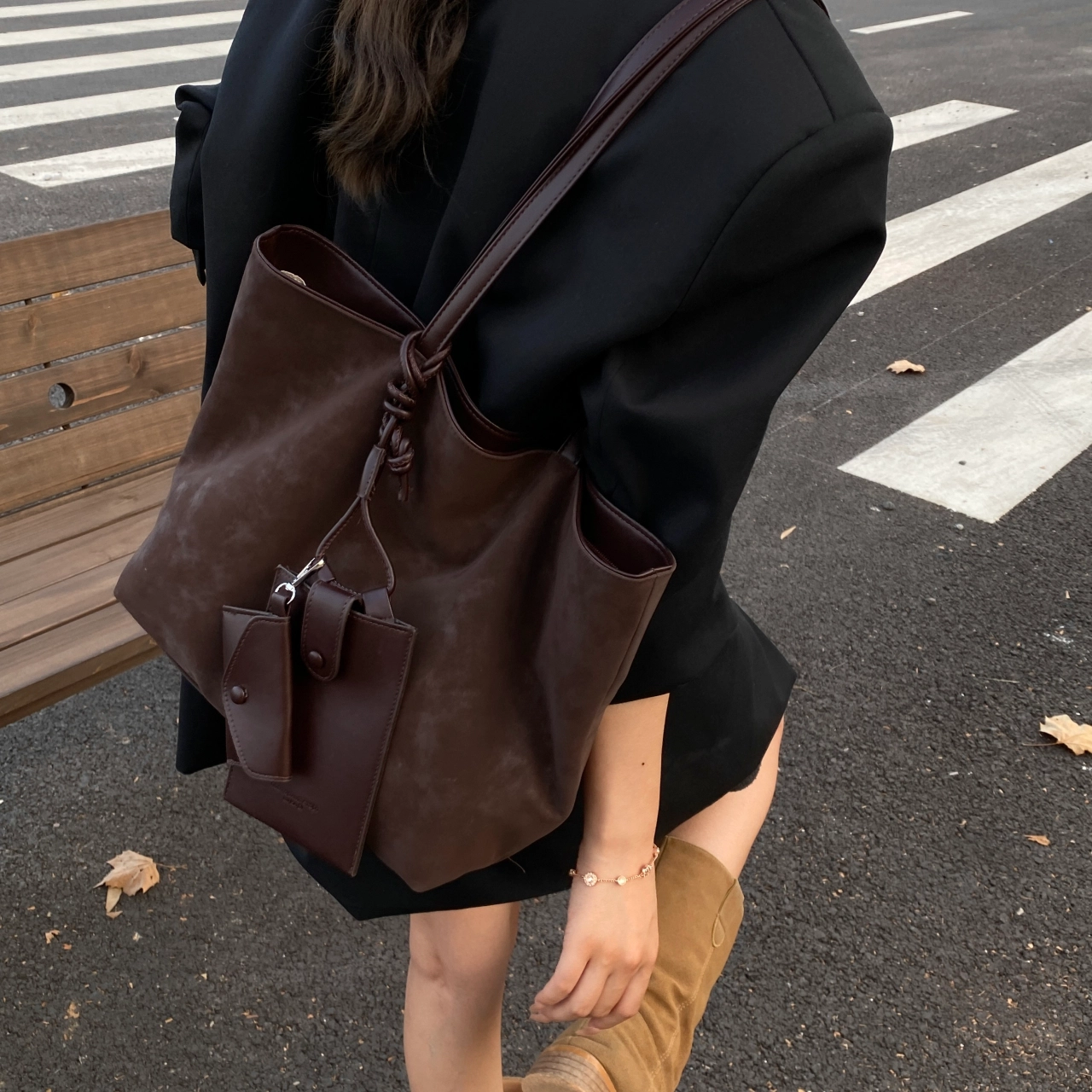 JIANGLIDA PU Tote