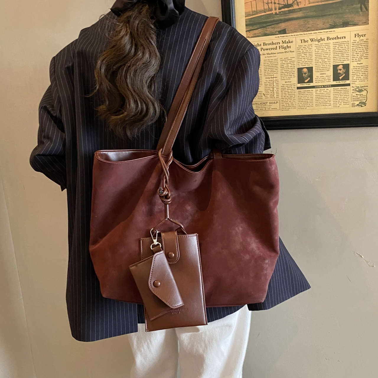 JIANGLIDA PU Tote