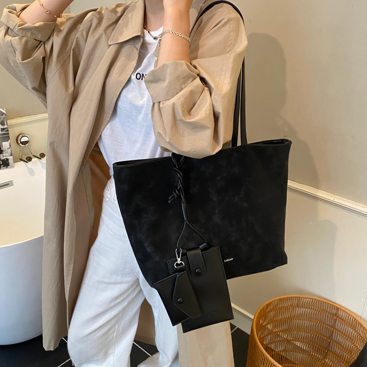 JIANGLIDA PU Tote