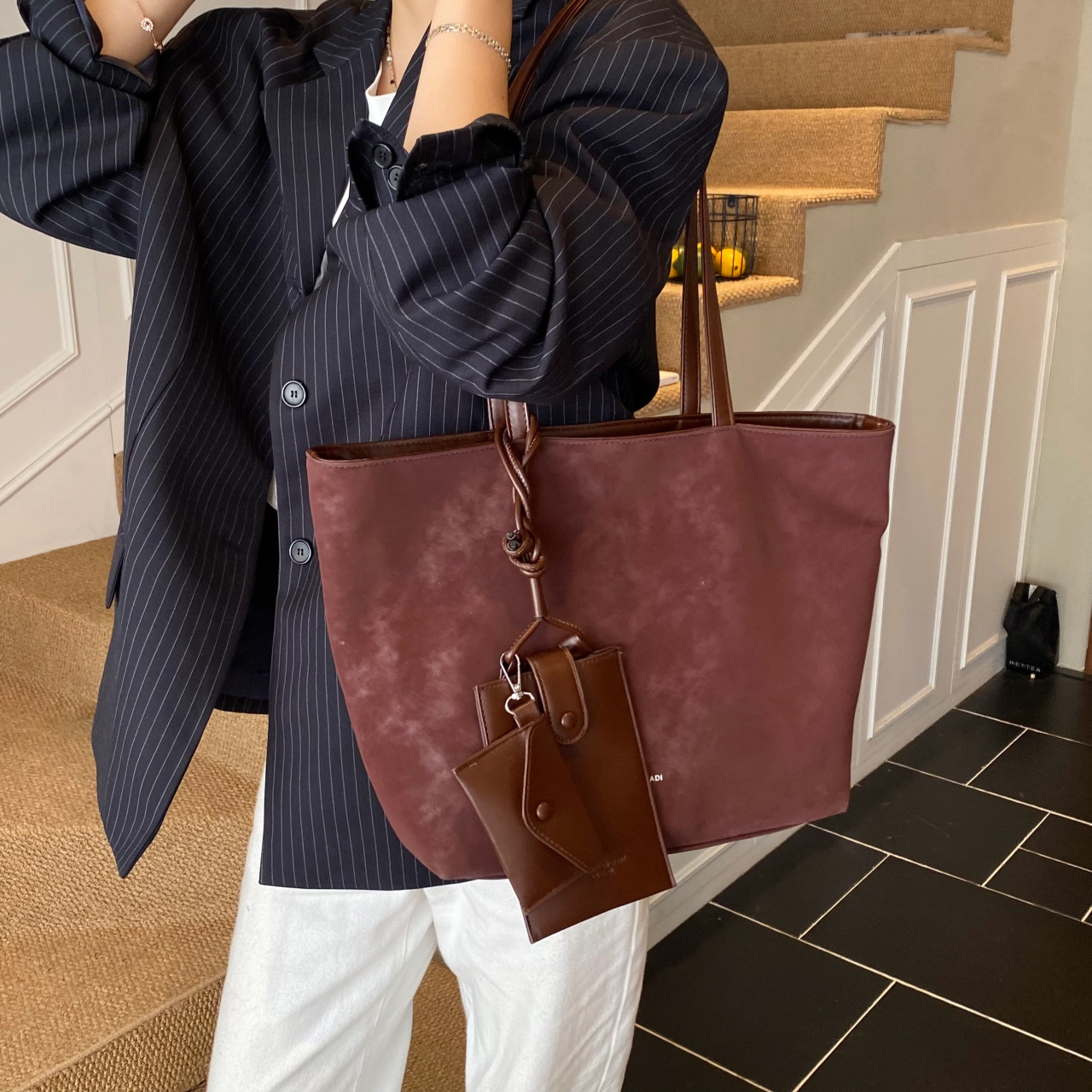 JIANGLIDA PU Tote