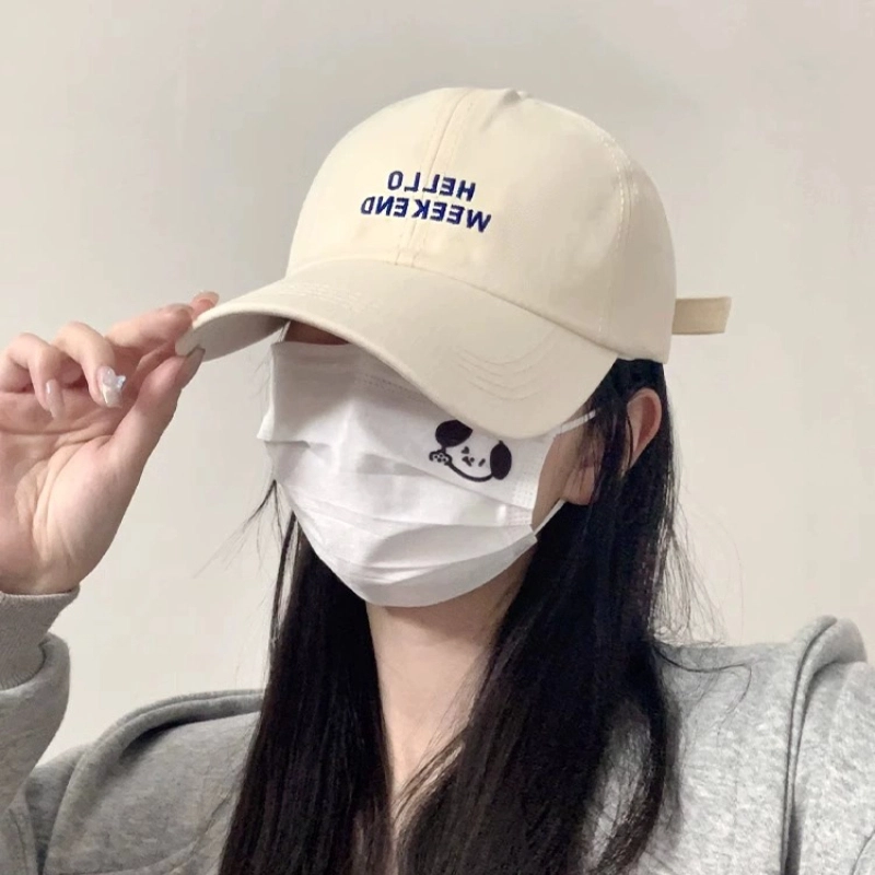冠辉 韩系日系潮流百搭显脸小大头围适用春夏防晒遮阳通勤必备帽款 棉 鸭舌帽 男女同款情侣款