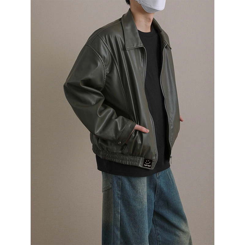 YICHEN cleanfitPUvintagevibe