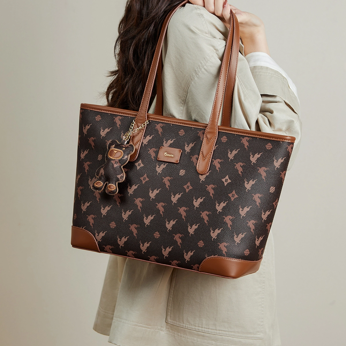15 MINS pvc Tote