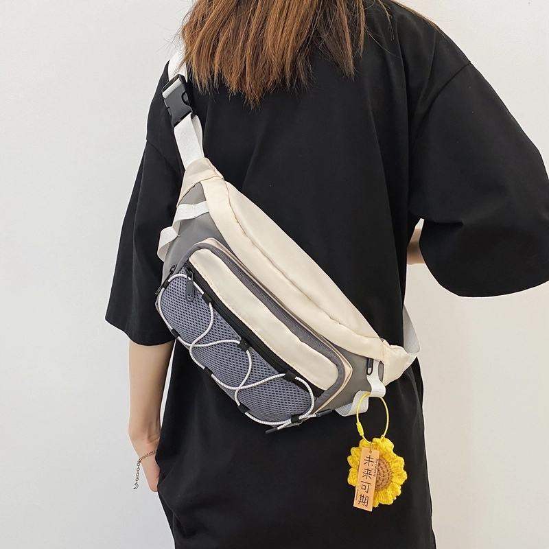 宝琳卡 潮轻便时尚 尼龙 腰包 男女同款情侣款 多色