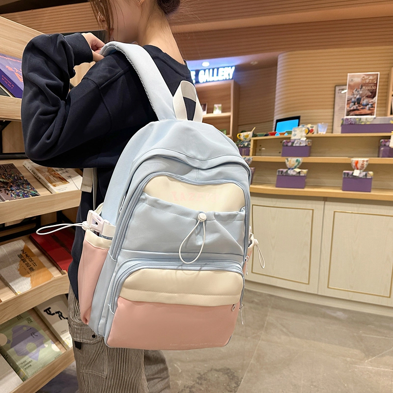 宝琳卡 时尚简约高颜值百搭 尼龙 双肩包 女款 多色