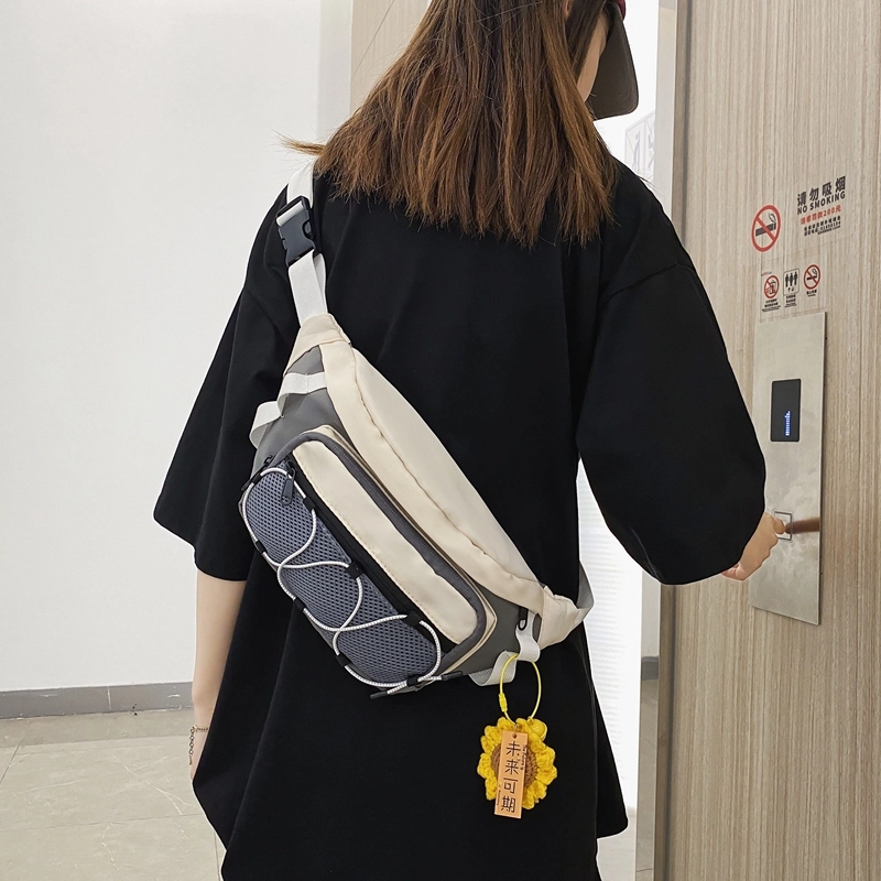 宝琳卡 潮轻便时尚 尼龙 腰包 男女同款情侣款 多色