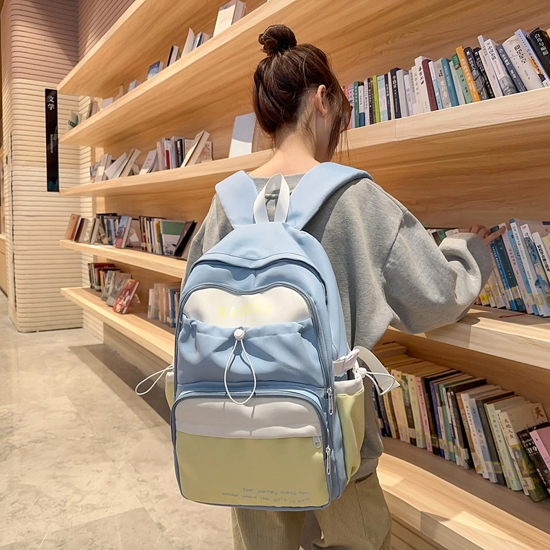 宝琳卡 时尚简约高颜值百搭 尼龙 双肩包 女款 多色
