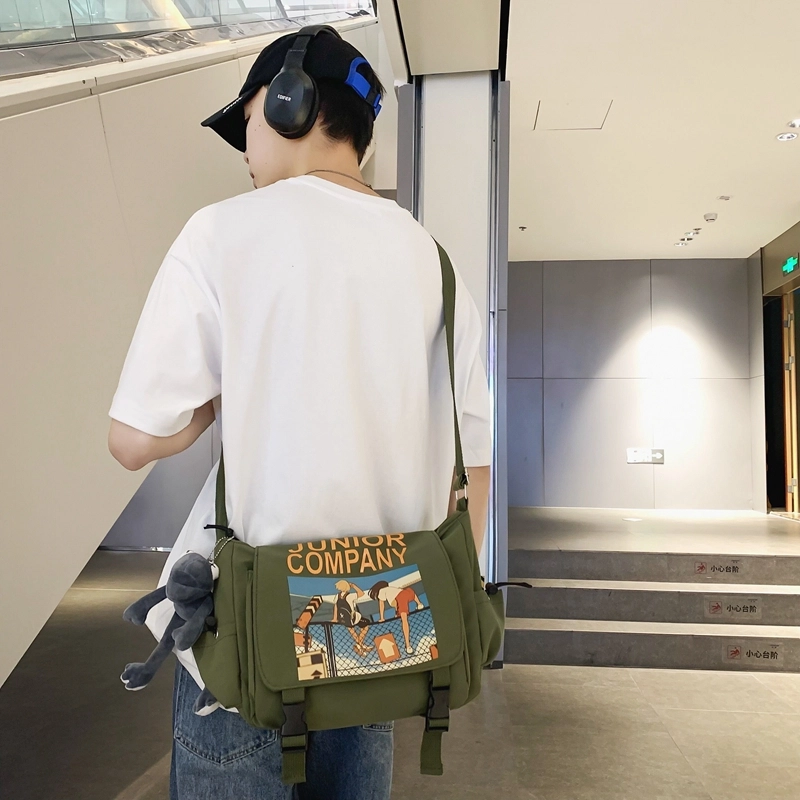 宝琳卡 时尚原宿简约 尼龙 单肩包 男女同款情侣款 多色