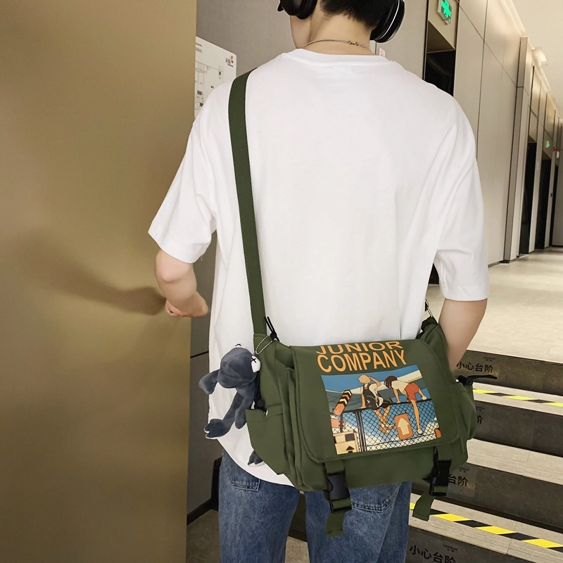 宝琳卡 时尚原宿简约 尼龙 单肩包 男女同款情侣款 多色