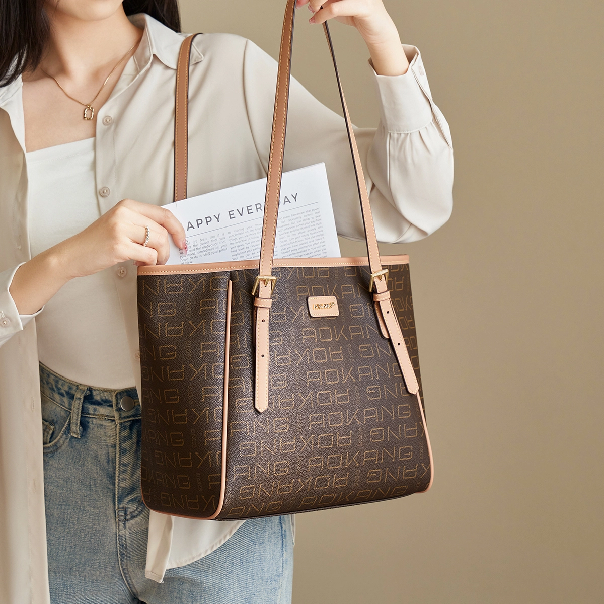 AOKANG PVC tote
