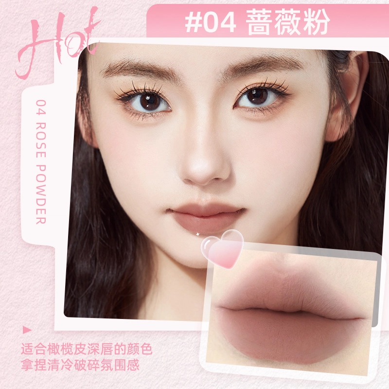 健美创研  双头唇线笔口红笔刷勾勒唇形丰唇防水持久不脱色裸色一体 勾勒唇形提气色显白