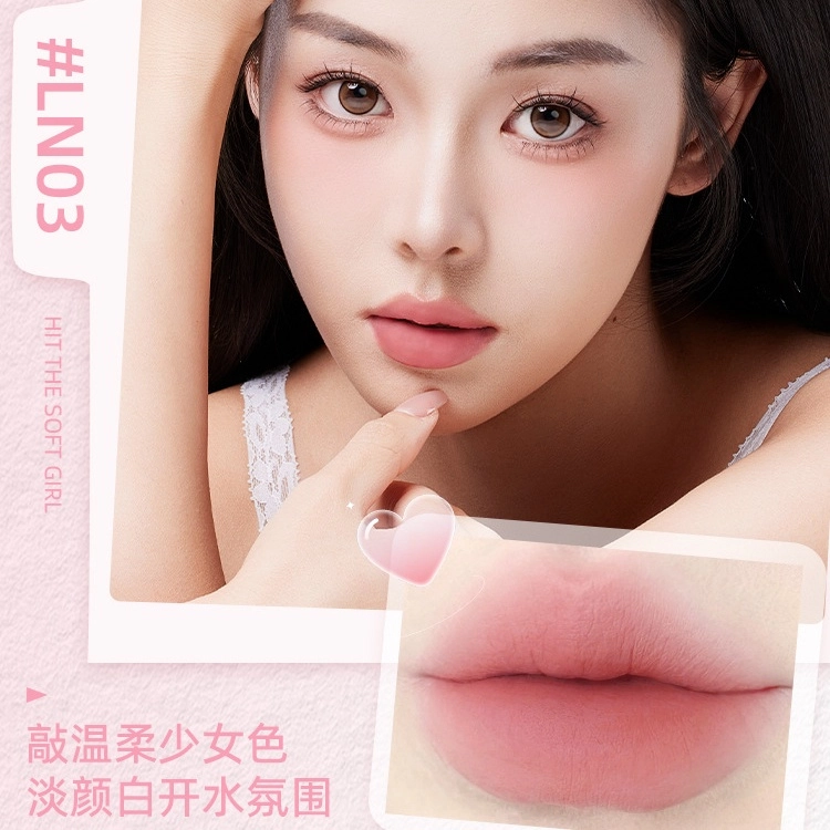 健美创研  双头唇线笔刷勾勒唇形丰唇防水持久不掉色学生裸色口红女 易上色显白立体