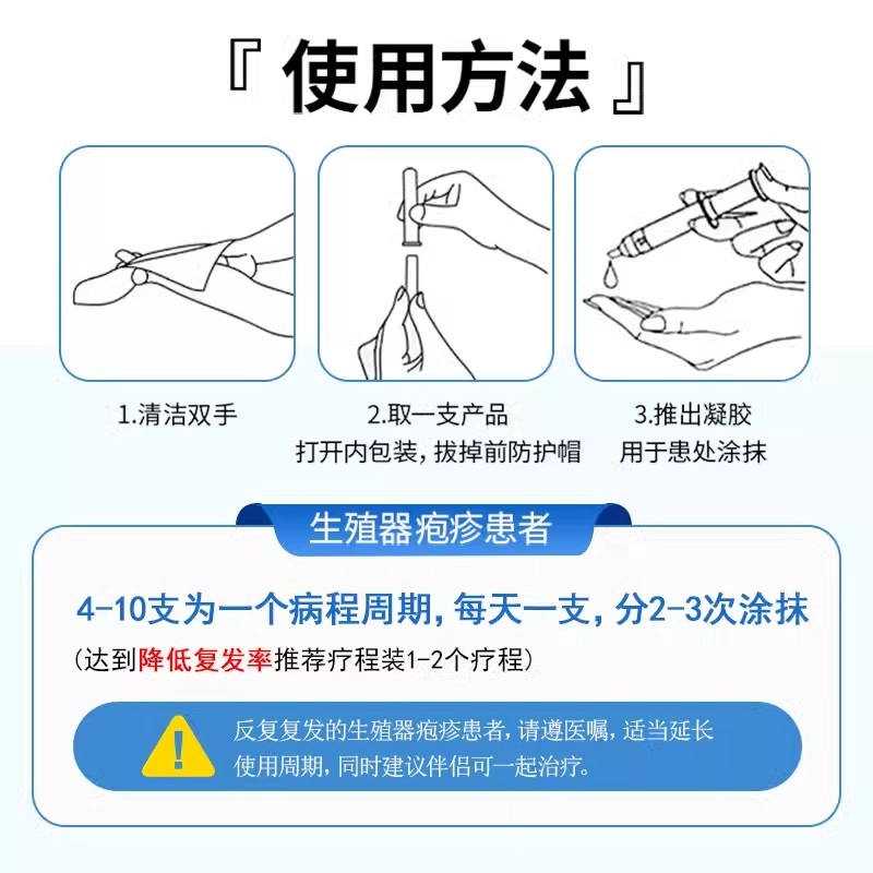 孚瑞坦 医用生物凝胶敷料 止痒 降低疱疹病毒载量