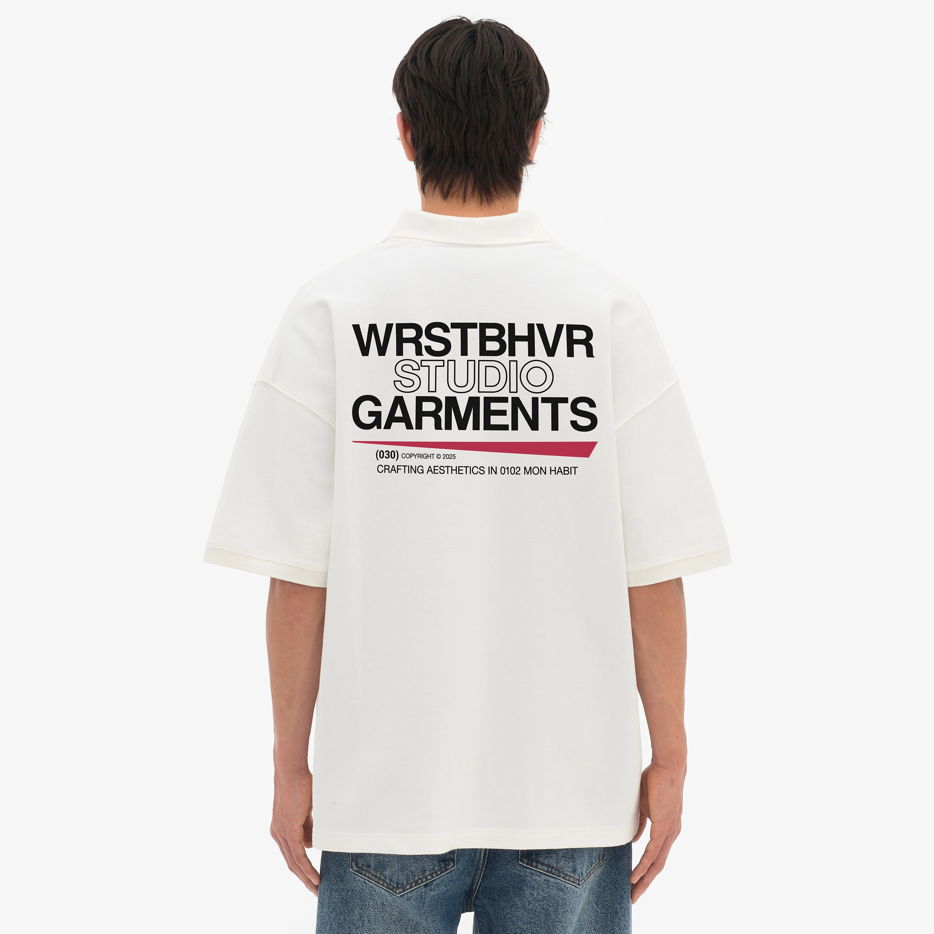 WRSTBHVR PIONEER logoPolo
