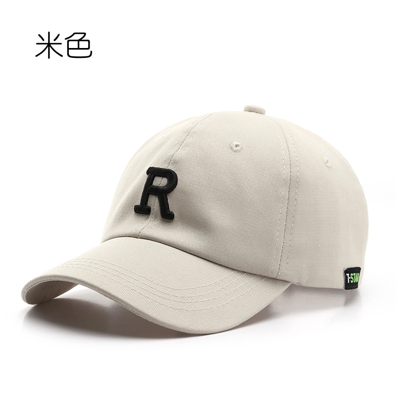 佐闯 帽子时尚简约字母刺绣弯檐户外运动防晒 棉 鸭舌帽 男款