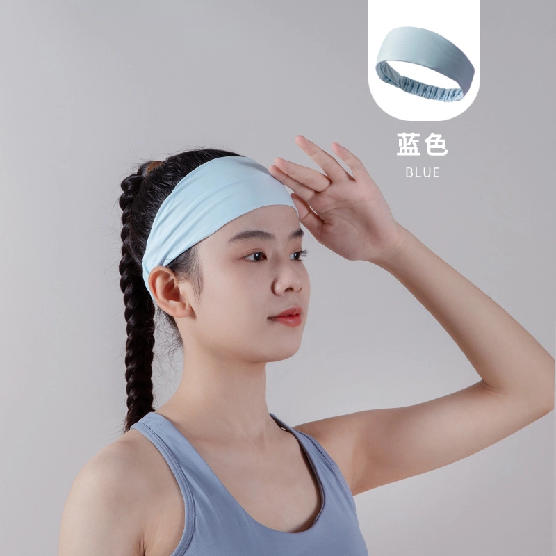 佐闯 跑步运动发带户外健身瑜伽吸汗束发带轻薄高弹速干止汗带 四面弹 头巾 女款