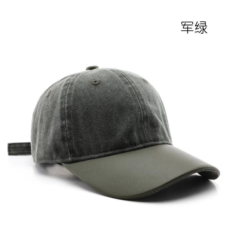 佐闯 经典款时尚百搭潮流款水洗做旧户外出行防晒遮阳 棉 鸭舌帽 男款