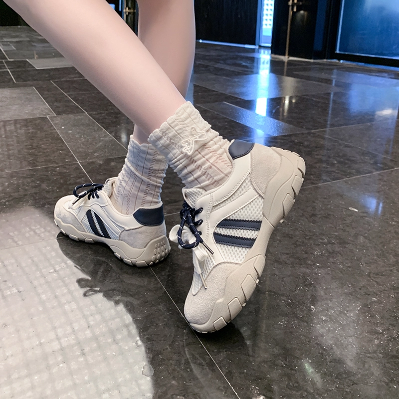 复古厚底百搭时尚运动 低帮 生活休闲鞋 女