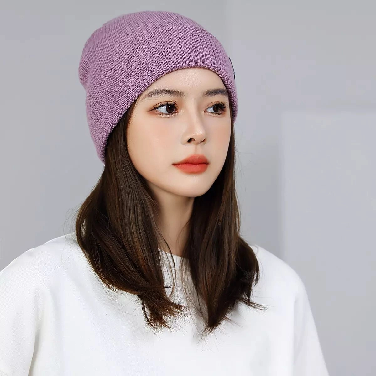 匹克 保暖针织防寒护耳 柔暖高弹 腈纶 绒线帽 男女同款情侣款