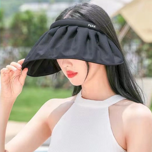 匹克 紫外线发箍遮阳 涤纶 防晒帽 女款