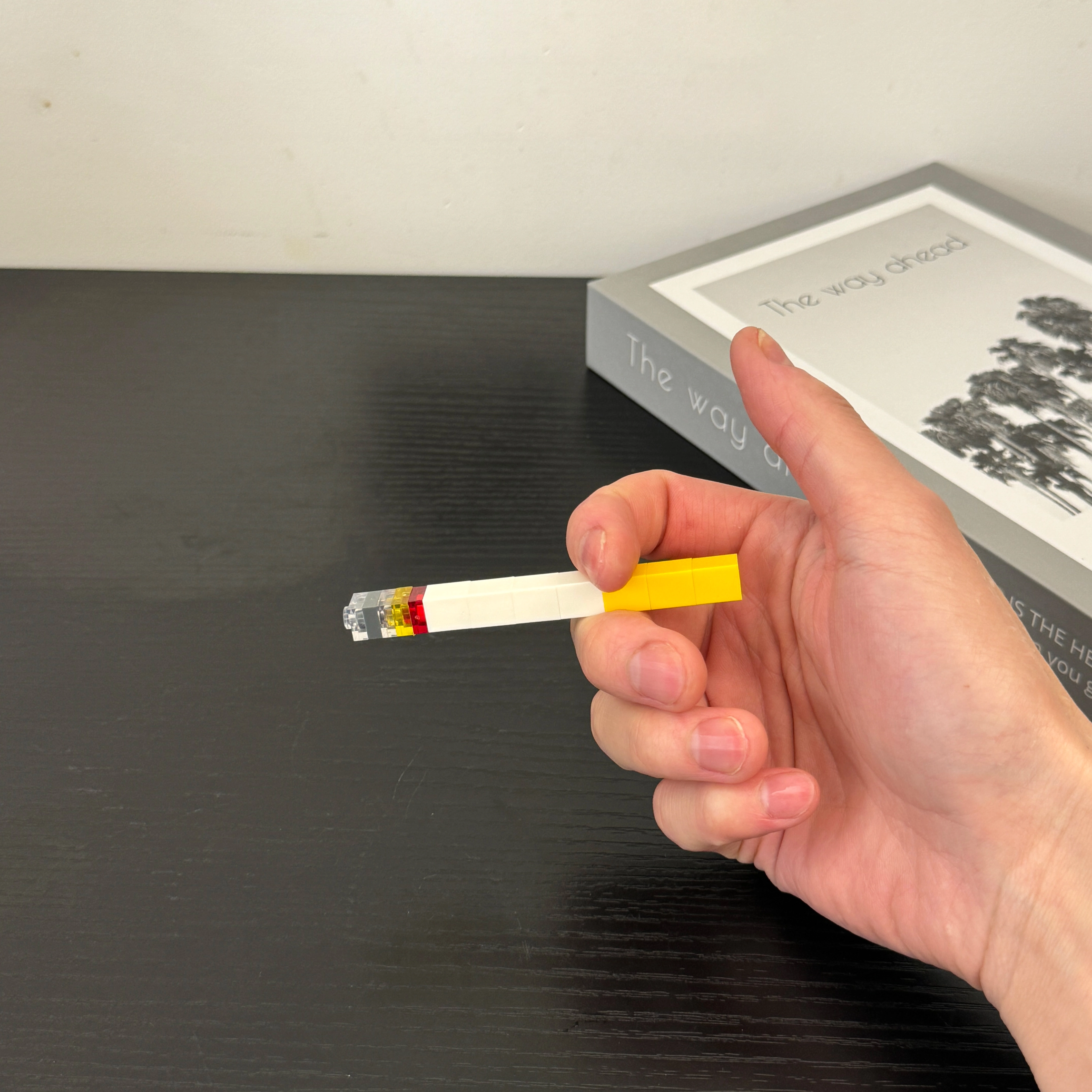 食梦者 卡通可爱香烟拼搭积木 个性创意潮酷 拼装模型