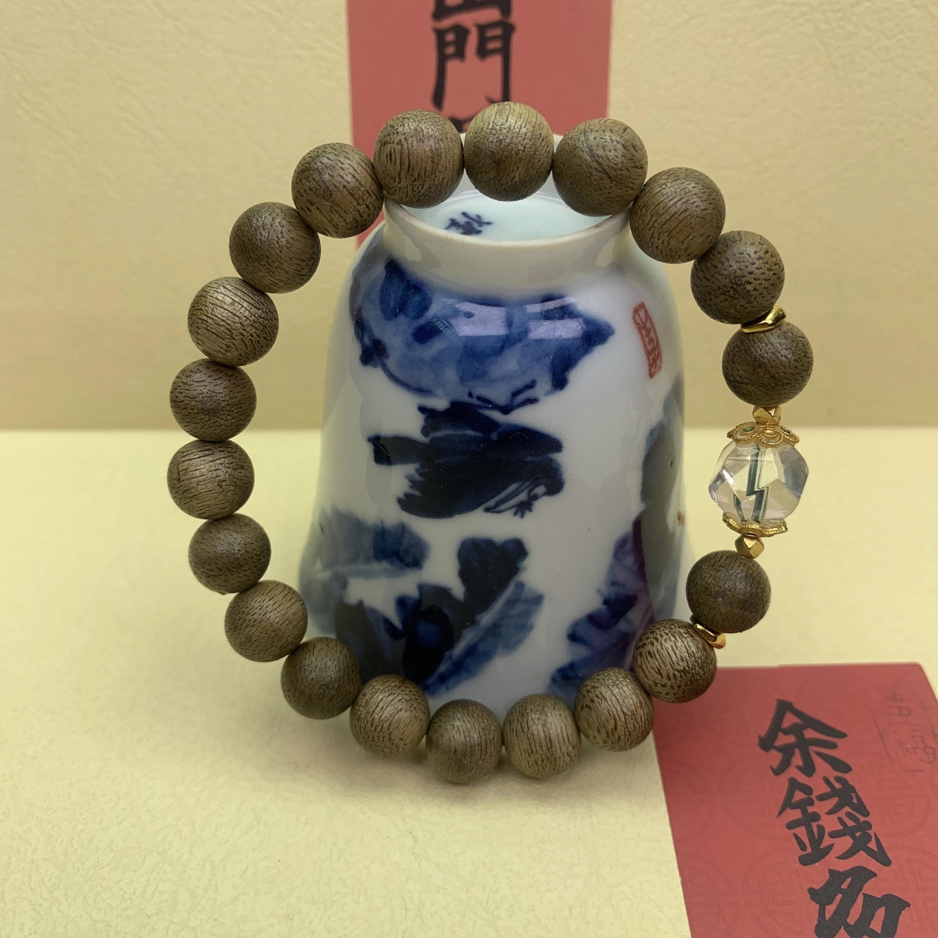 仙沐坊 中式国风 白净透亮水晶 花香果香 名贵木作 文玩好物 沉香 手串 女款