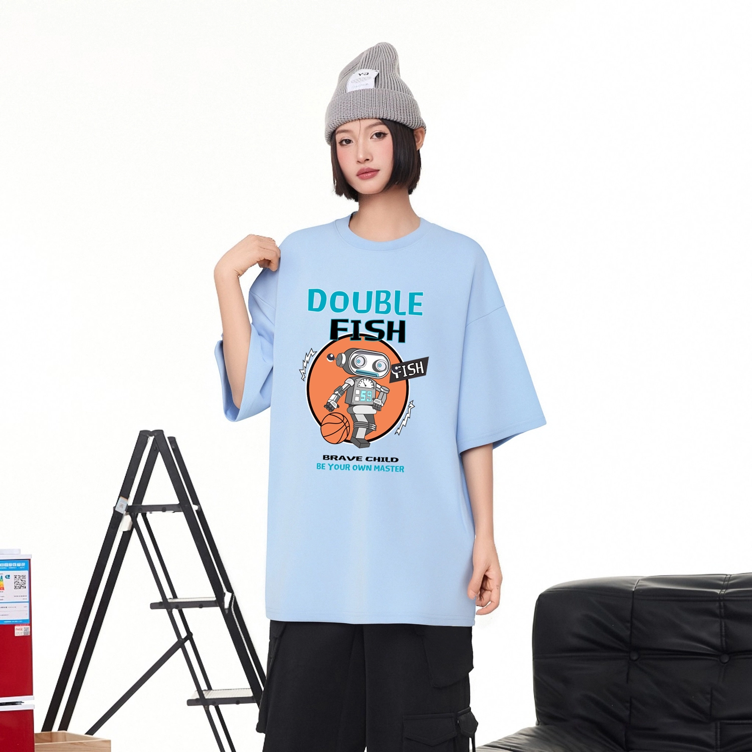 DOUBLEFISH logoT
