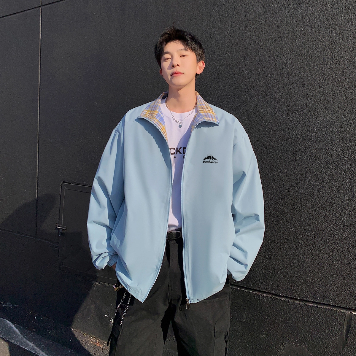 DOUBLEFISH cleanfitbomber