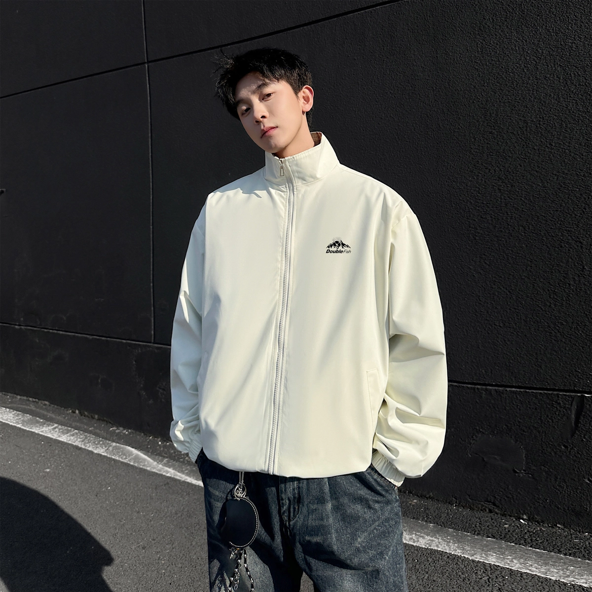 DOUBLEFISH cleanfitbomber