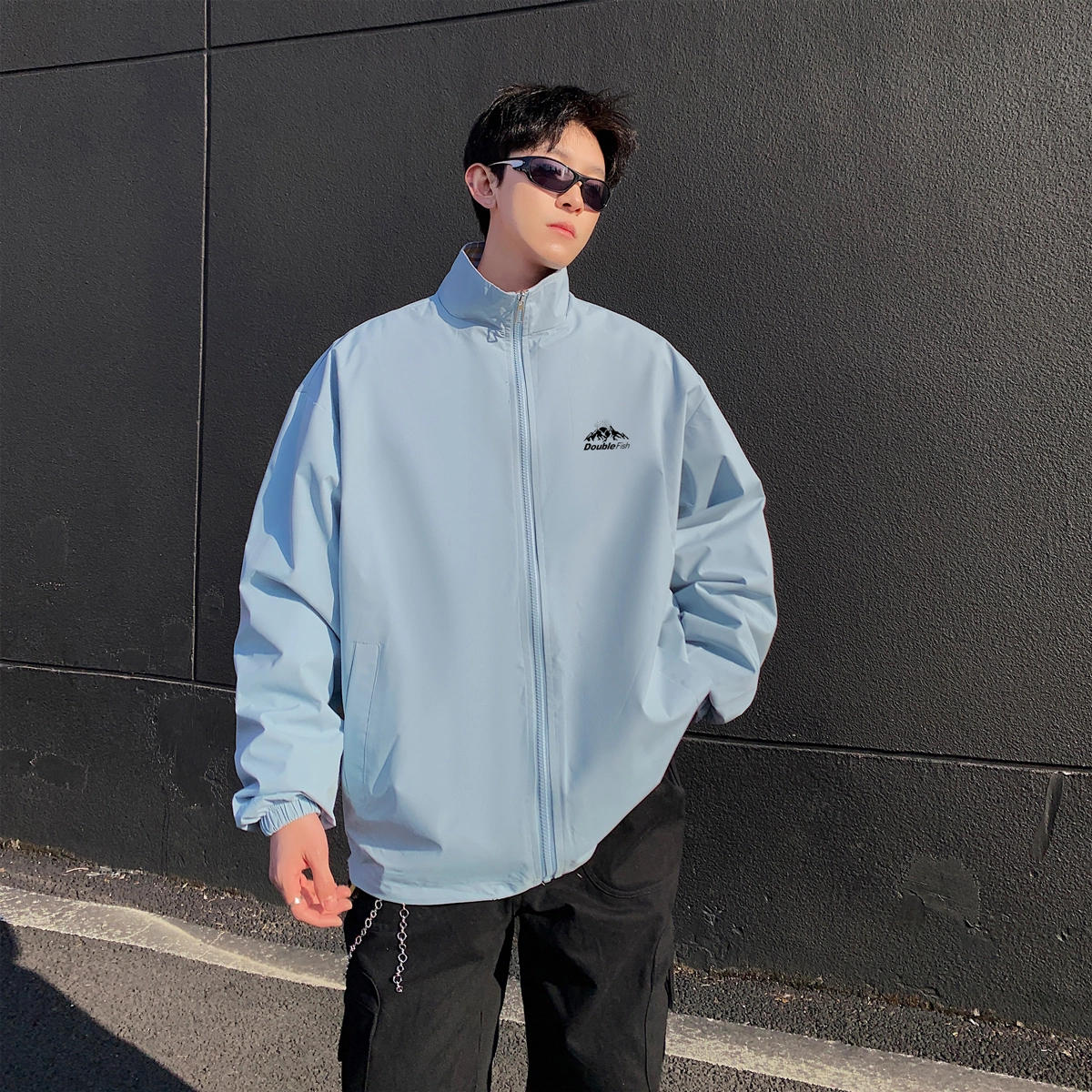 DOUBLEFISH cleanfitbomber