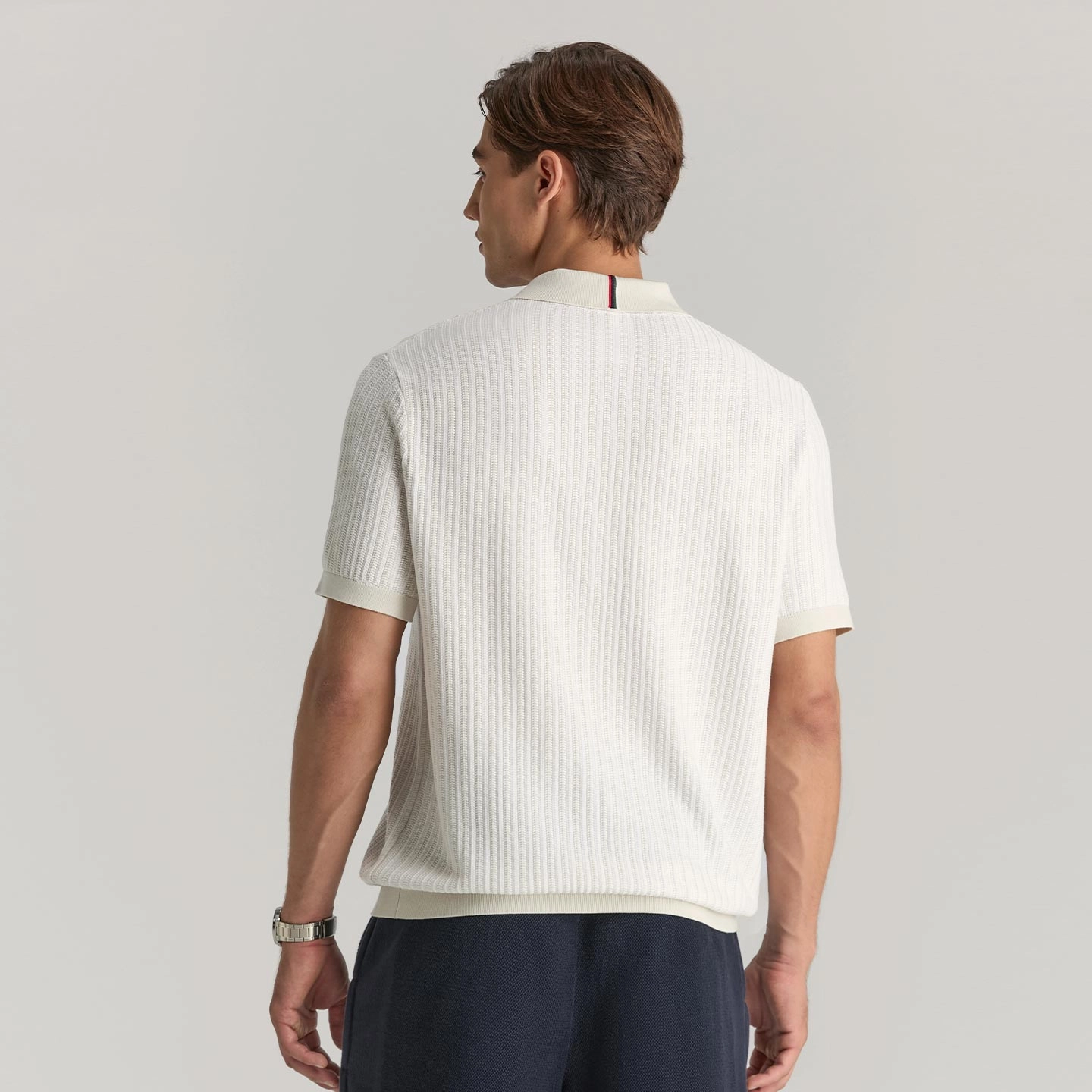 Wilson 25 LAYAYETTE HERRINGBONE CLUB SPORTS Polo