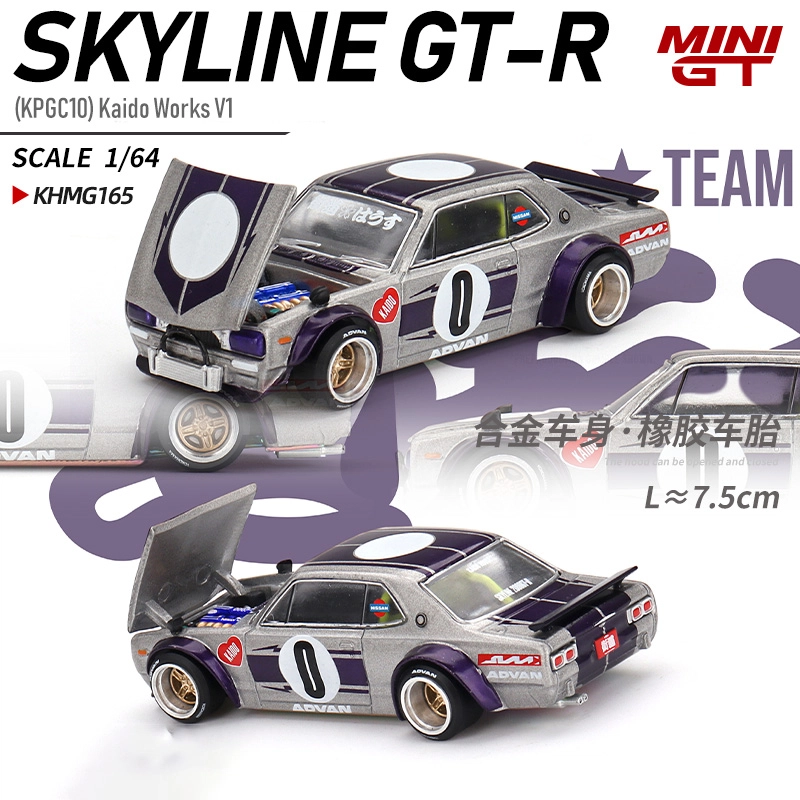 MINI GT 2000GT-R(KPGC10) KaidoWorks V1