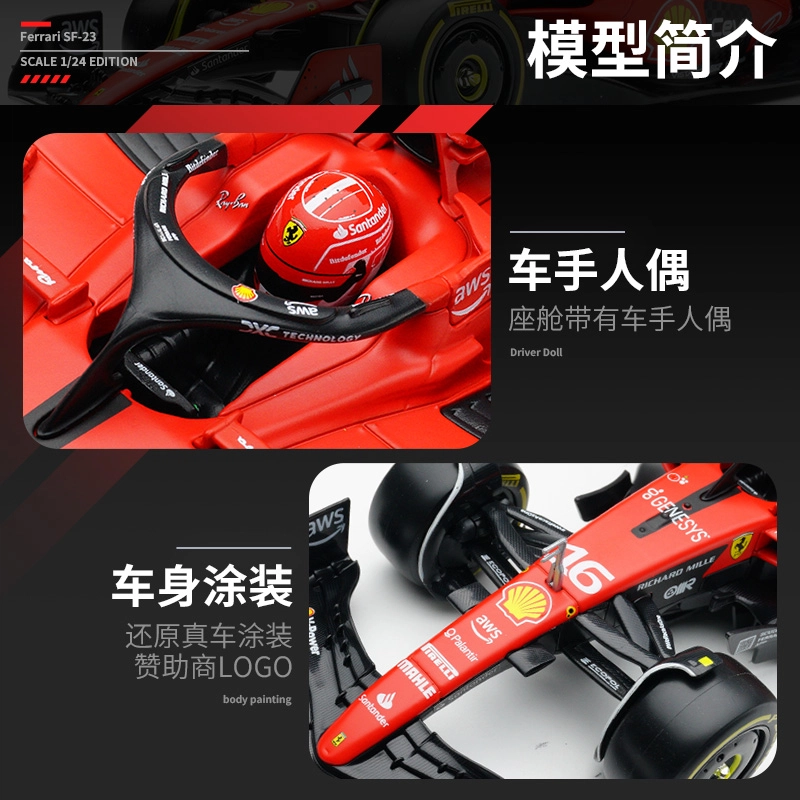 F1 SF23 F1-75 W14E RB18
