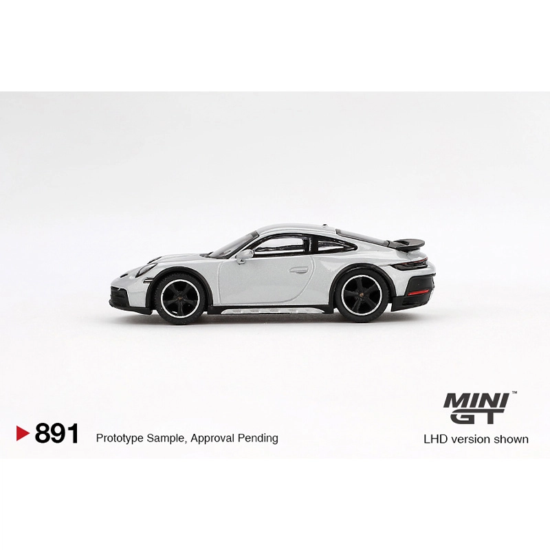 MINI GT 911 Dakar Ice Gray Metali