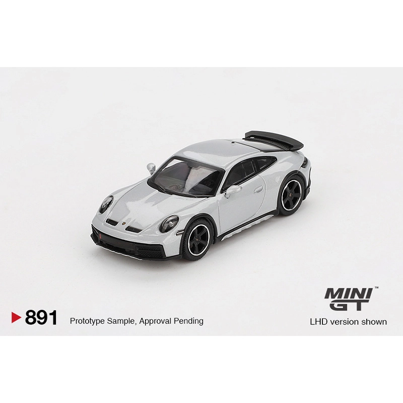 MINI GT 911 Dakar Ice Gray Metali