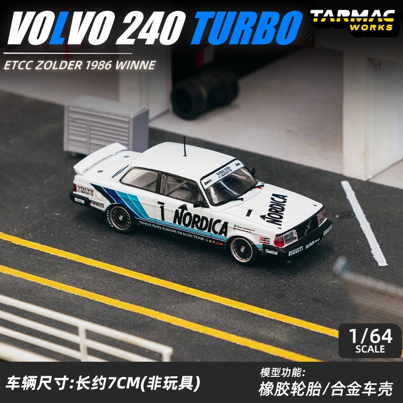 TARMAC WORKS 164 Volvo 240 Turbo