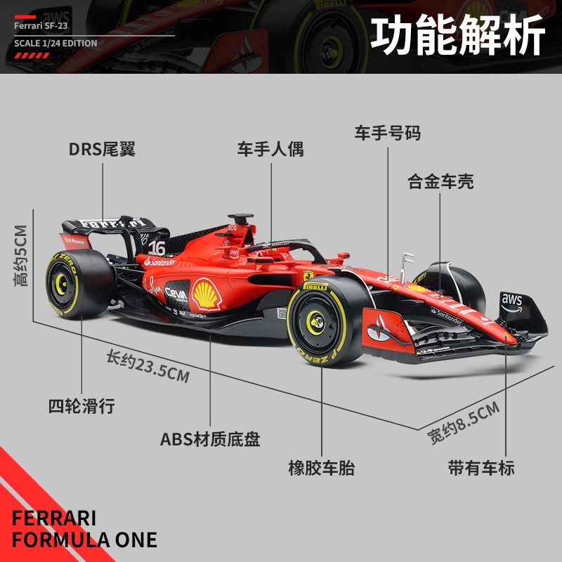F1 SF23 F1-75 W14E RB18