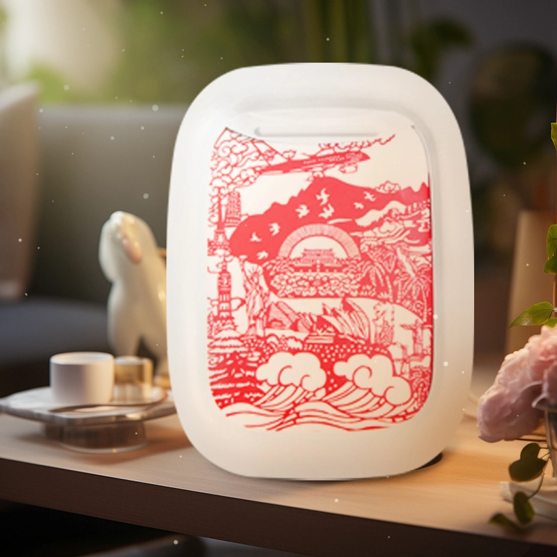 中国南方航空 带你看世界非遗文化手工剪纸 摆件成品艺术作品窗花纸 色纸