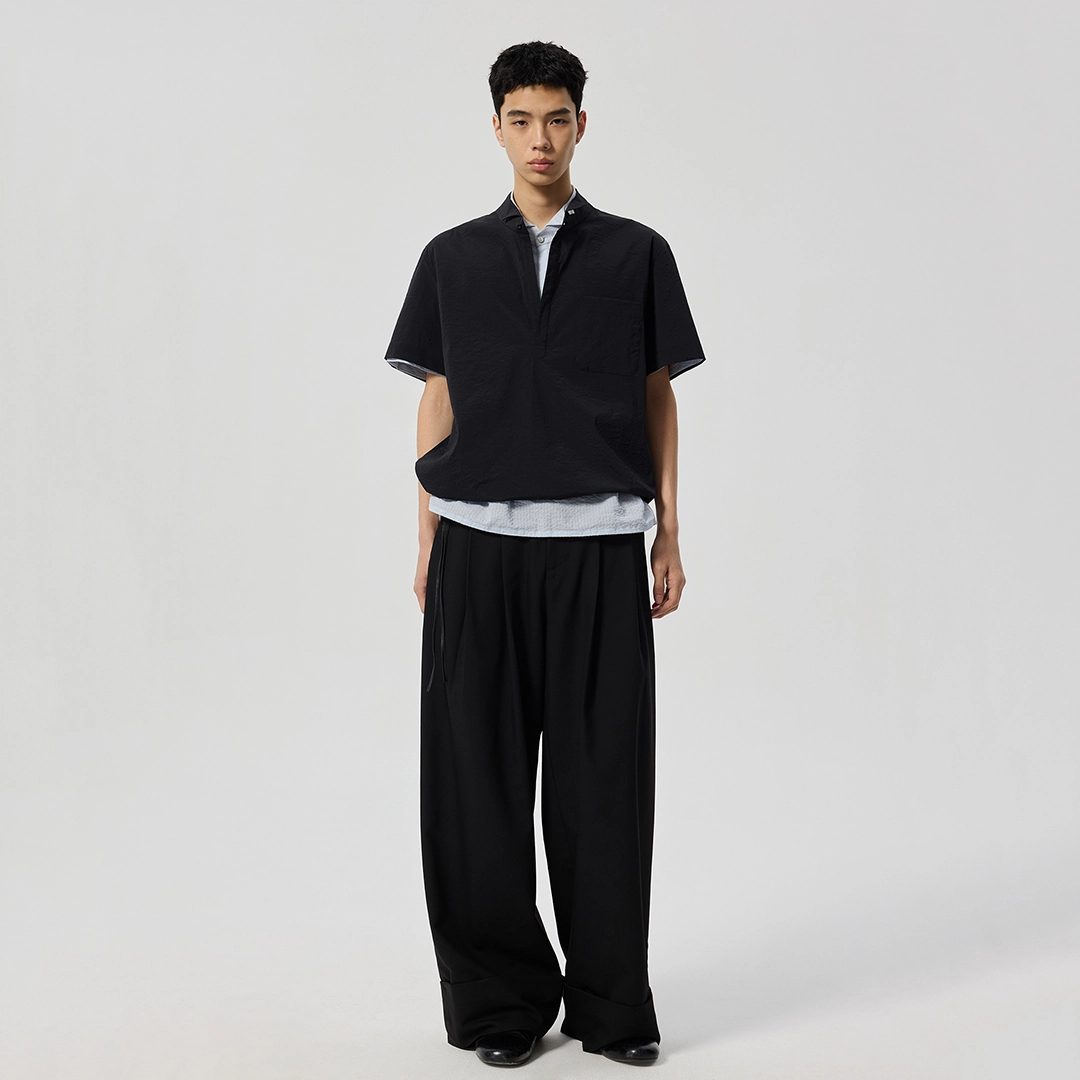 SIMPLE PROJECT *Half-placket Shirt