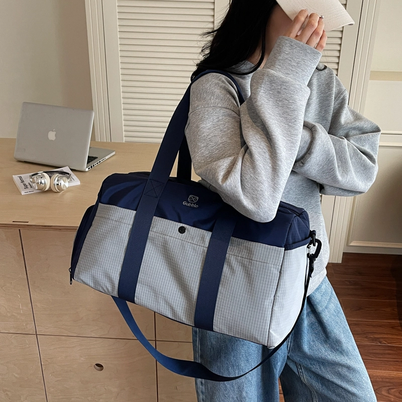 班亚奴 干湿分离独立鞋仓撞色多功能 布 旅行包 男女同款情侣款 多色