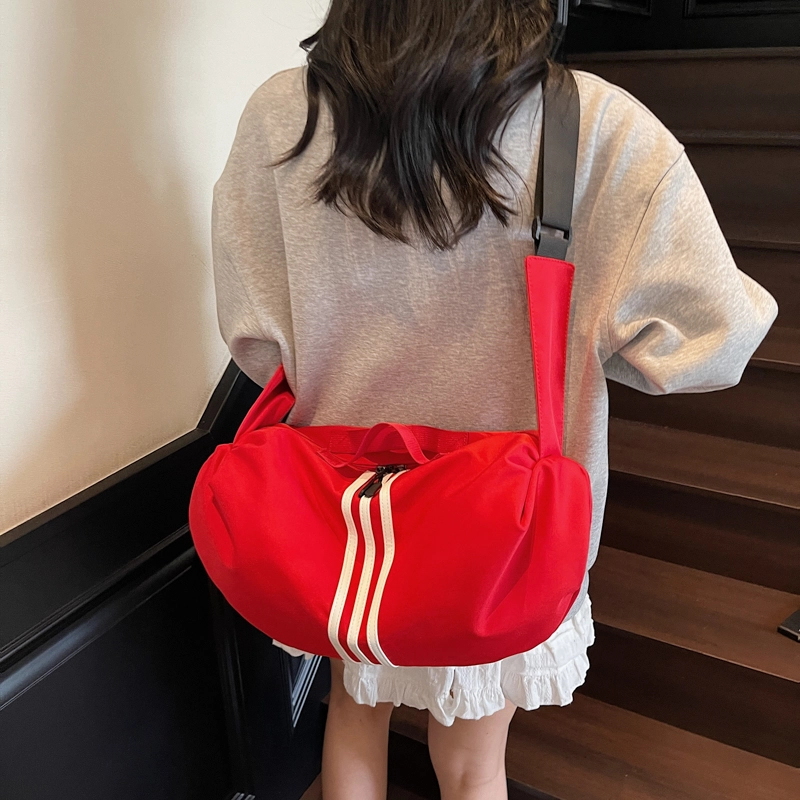 班亚奴 时尚百搭纯色通勤 布 单肩斜挎手提包 常规 男女同款情侣款 多色