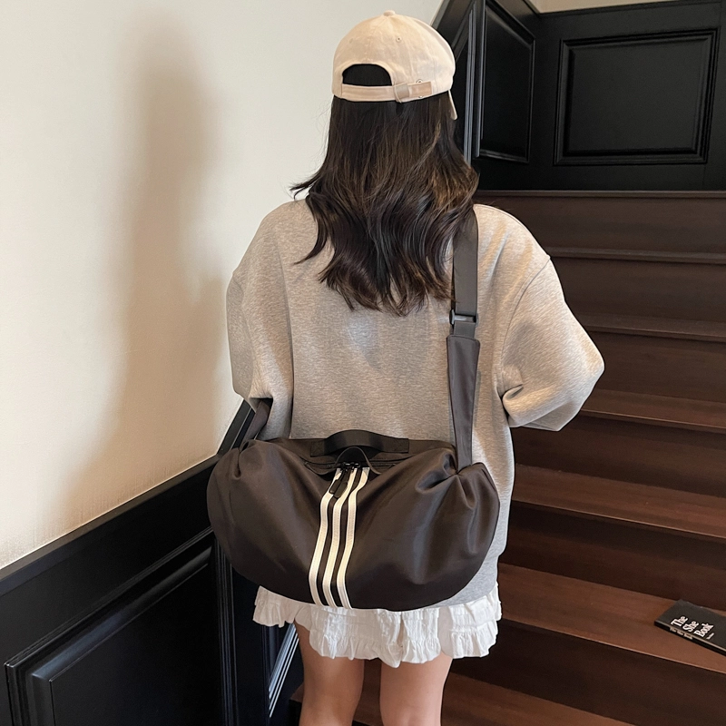 班亚奴 时尚百搭纯色通勤 布 单肩斜挎手提包 常规 男女同款情侣款 多色