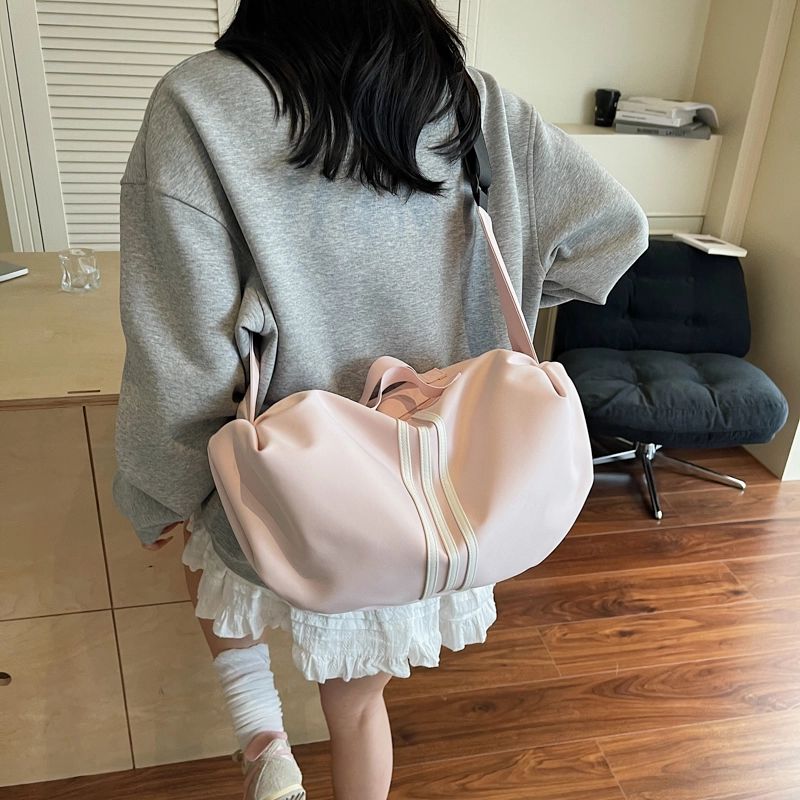 班亚奴 时尚百搭纯色通勤 布 单肩斜挎手提包 常规 男女同款情侣款 多色