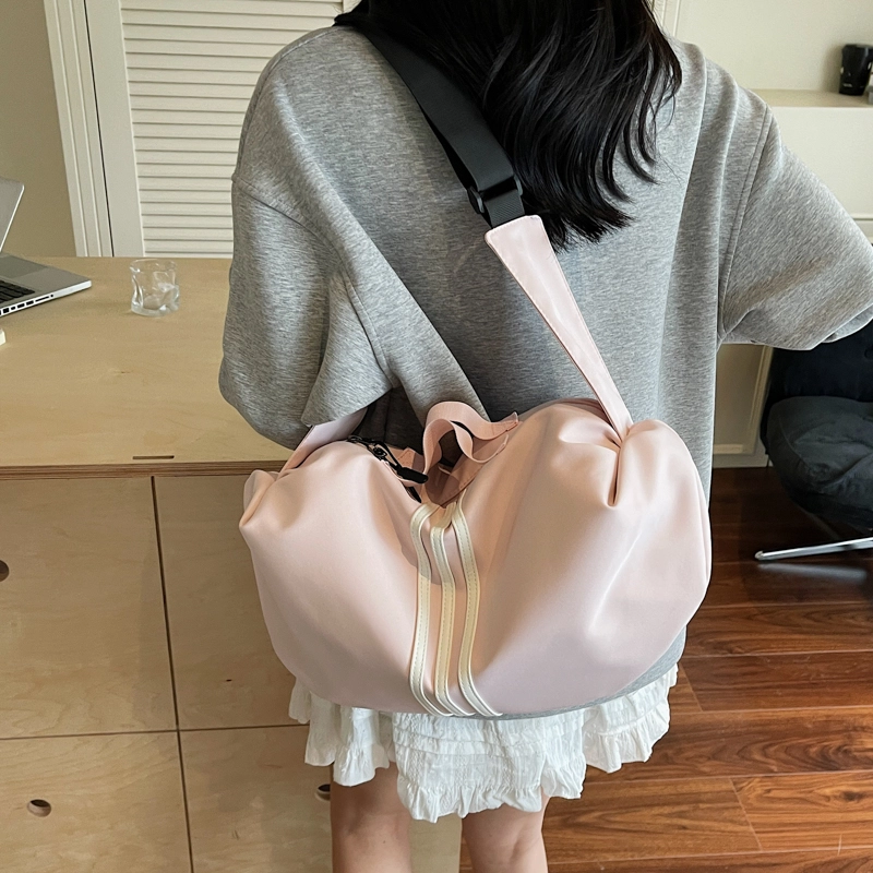 班亚奴 时尚百搭纯色通勤 布 单肩斜挎手提包 常规 男女同款情侣款 多色