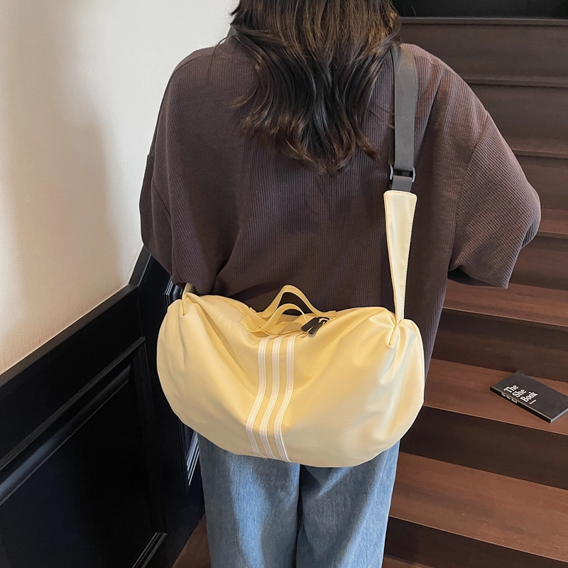 班亚奴 时尚百搭纯色通勤 布 单肩斜挎手提包 常规 男女同款情侣款 多色