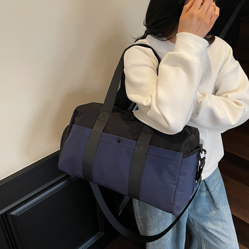 班亚奴 干湿分离独立鞋仓撞色多功能 布 旅行包 男女同款情侣款 多色